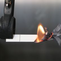 Measurement of linear combustion rate